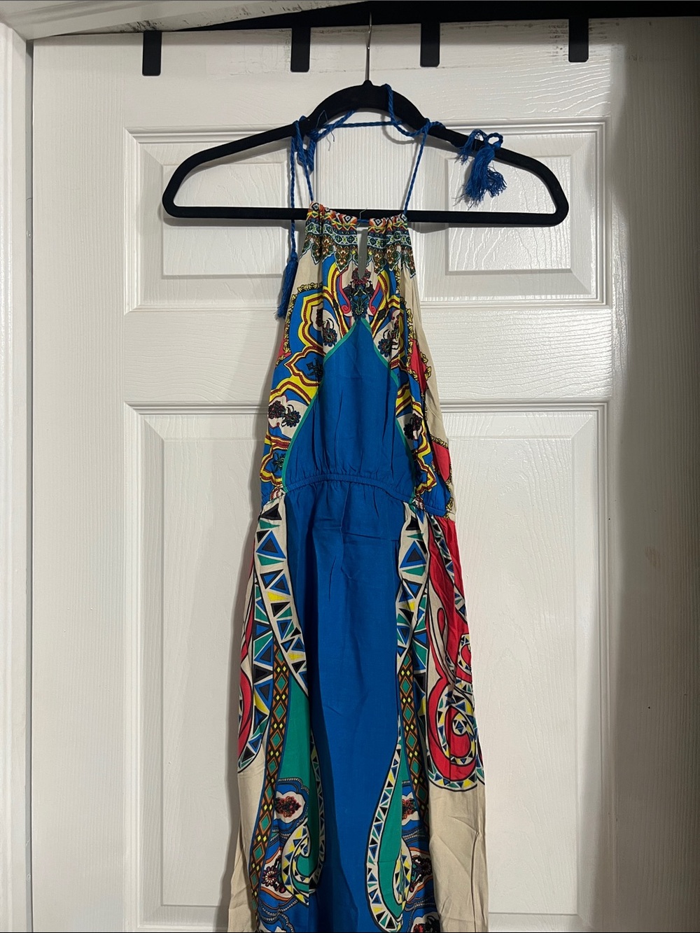 Flying Tomato Blue Multicolor Maxi Dress